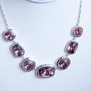 RARE Pretty in Pink Necklace Touchstone by Swarovski * Gorgeous Gift Idea!